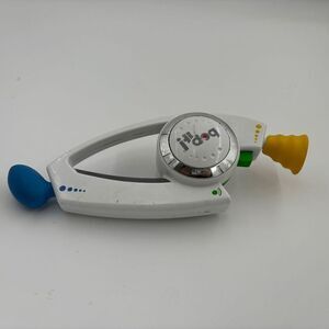 BOP IT! Talking Handheld Electronic Reflex Game White 2008 Hasbro TESTED Working